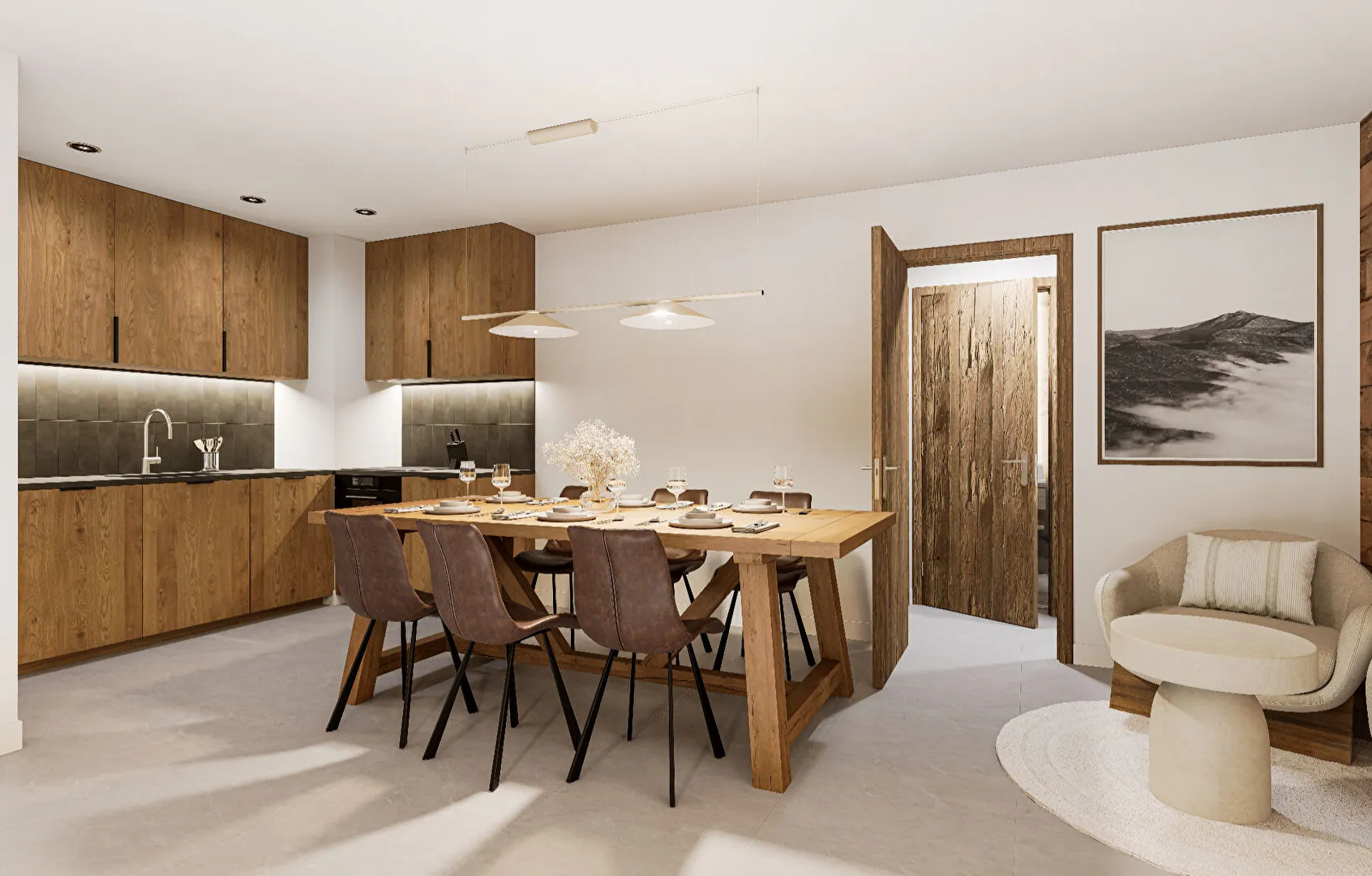 appartement 3 pièces à Les Houches (74310) — photo 4